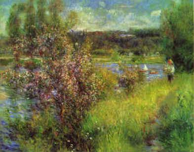 Pierre Renoir The Seine at Chatou